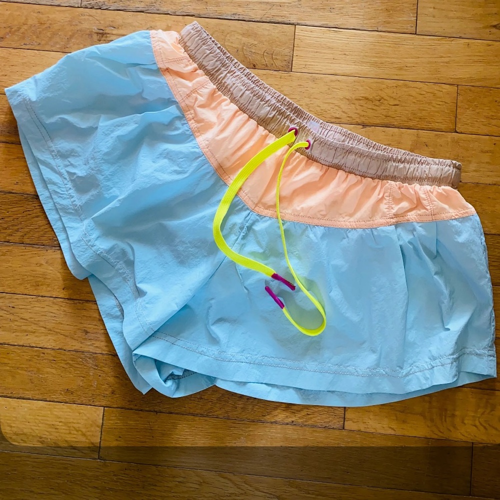 FP movement sun daze colorblock shorties RETRO